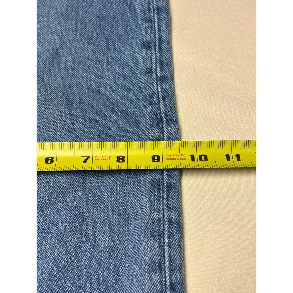 Levis 501 90s Premium Big E Mens Jeans Blue Straight‎ Leg Fly W31 L30 A1959-0012